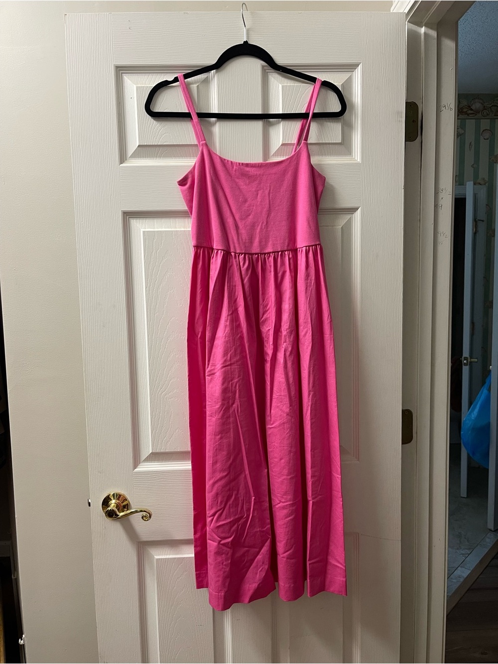 Old Navy Hot Pink Spaghetti Strap Dress